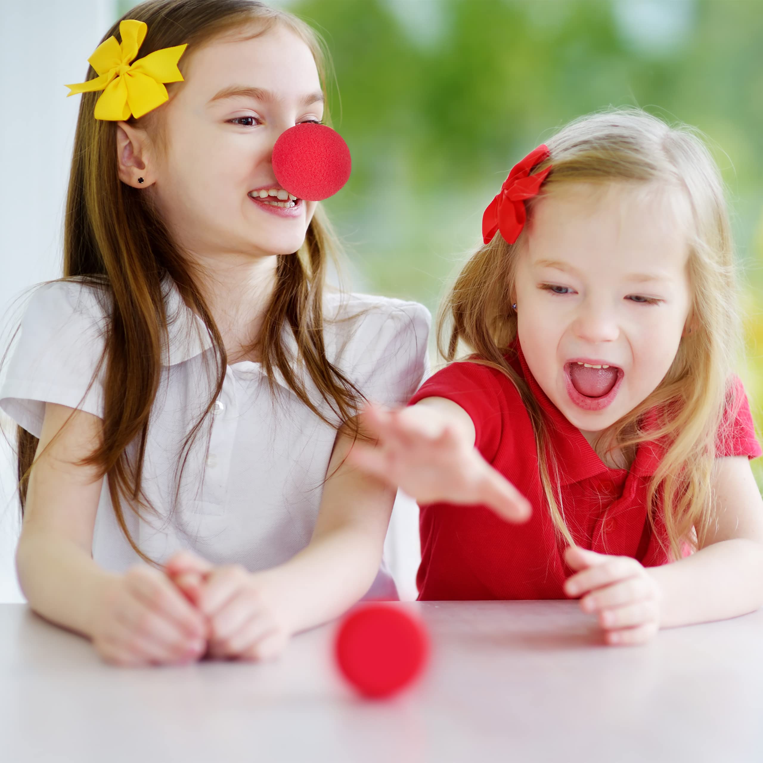 Accessoires Clown Enfant Nez De Clown Rouge Mousse - Lot De 12 | Accessoire Carnaval Et Fête Enfants Accessoire Fête Enfants