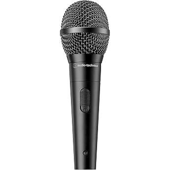 Audio Technica ATR1300x Dynamic Microphone for Vocal/Instrument with XLR 5.0m Cable and Stand Microphone Holder Included