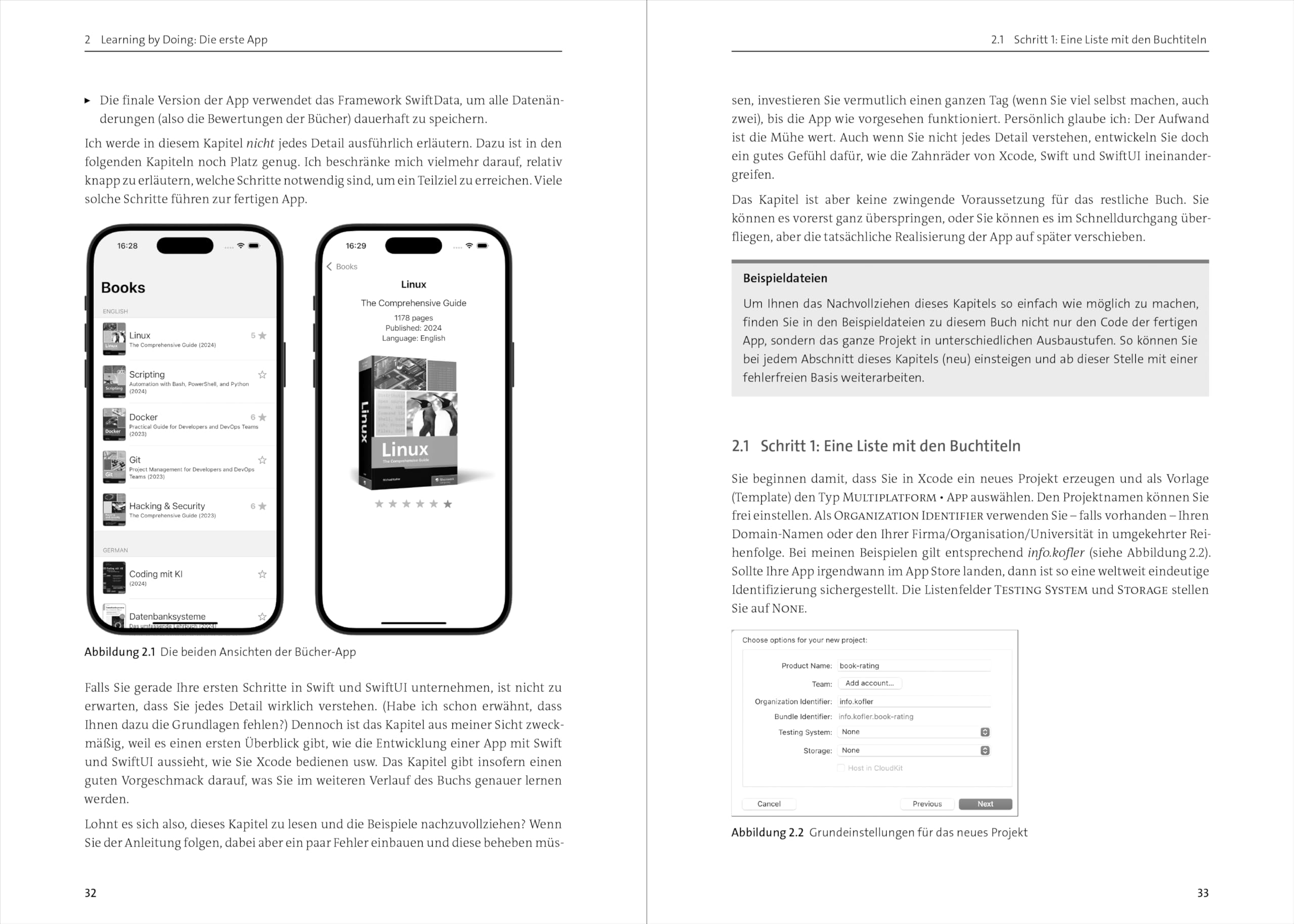 Swift: Das umfassende Handbuch. Apps entwickeln mit SwiftUI für iOS und macOS