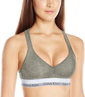 Womens Modern Cotton Lightly Lined Bralette