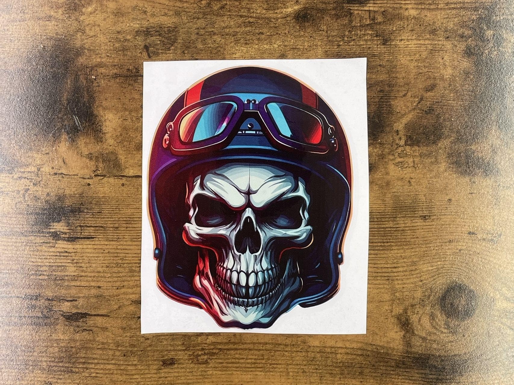 Amazon.co.jp: ドクロ 髑髏 どくろ スカル 頭蓋骨 バイカー バイク