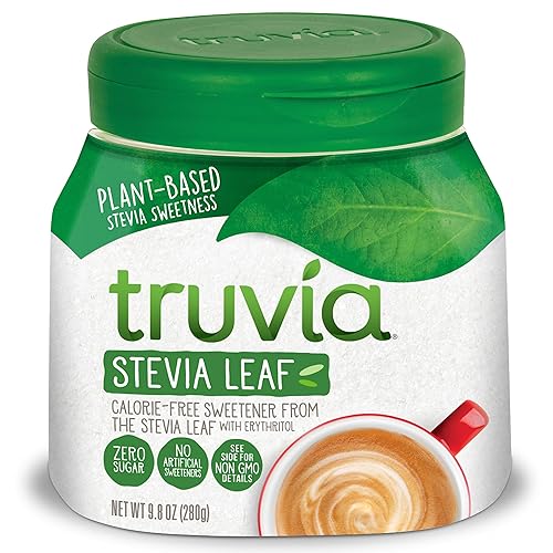 Truvia Edulcorante original sin calorías de la hoja de stevia tarro de 98 onzas