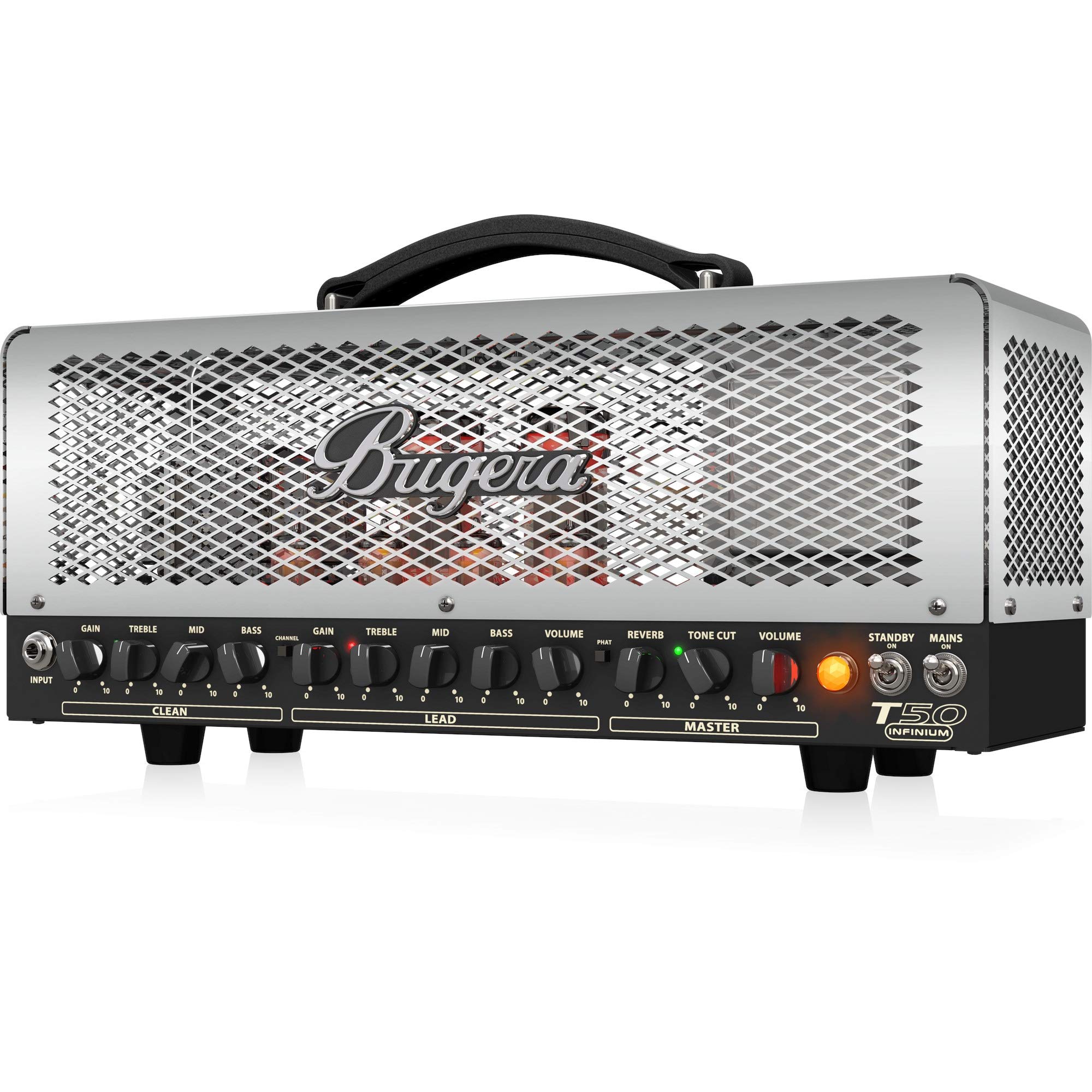 Bugera T50 Infinium Testata Valvolare 50W 2 Canali per Chitarra