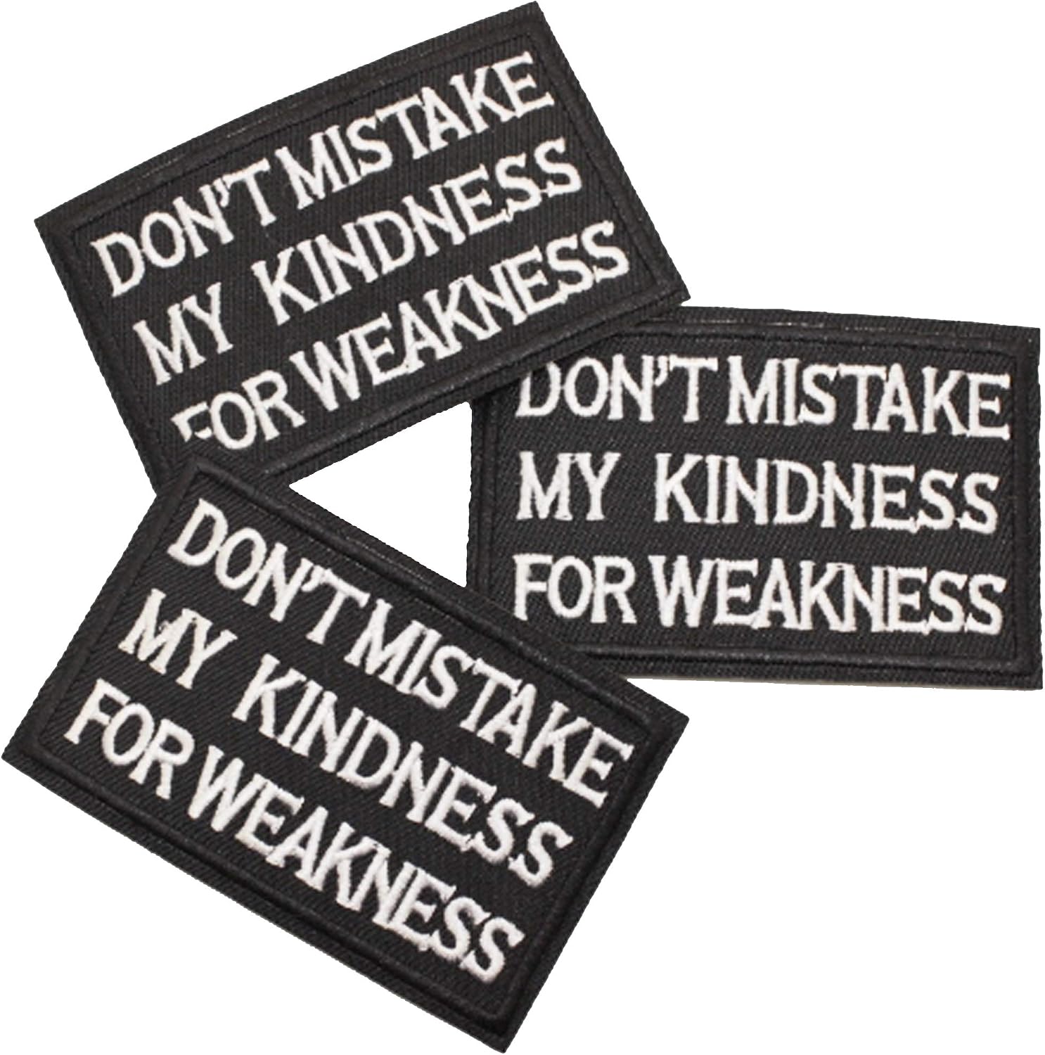 U-Sky Sew or Iron on Embroidered Patches | I AM NOT Perfect BUT I AM A Limited Edition Motivational Appliques | Self-Acceptance Saying Decals | Hats Jeans Demin​ Jackets | 3.94"x1.77" 3PCs Pack