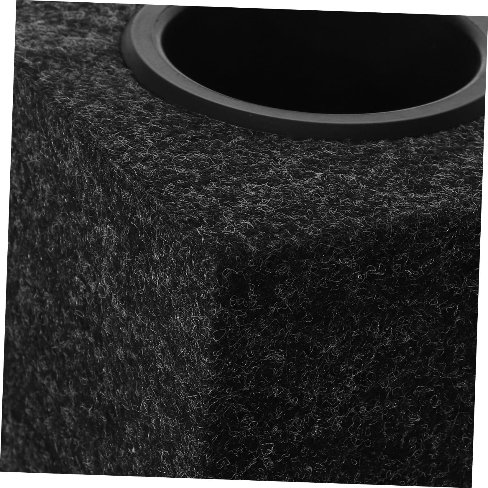 SOLUSTRE Caja de Subwoofer Que Mejora el Rendimiento del Sonido para Automóvil de 10 Pulgadas y Estructura de Madera y Felpa Diseño Elegante