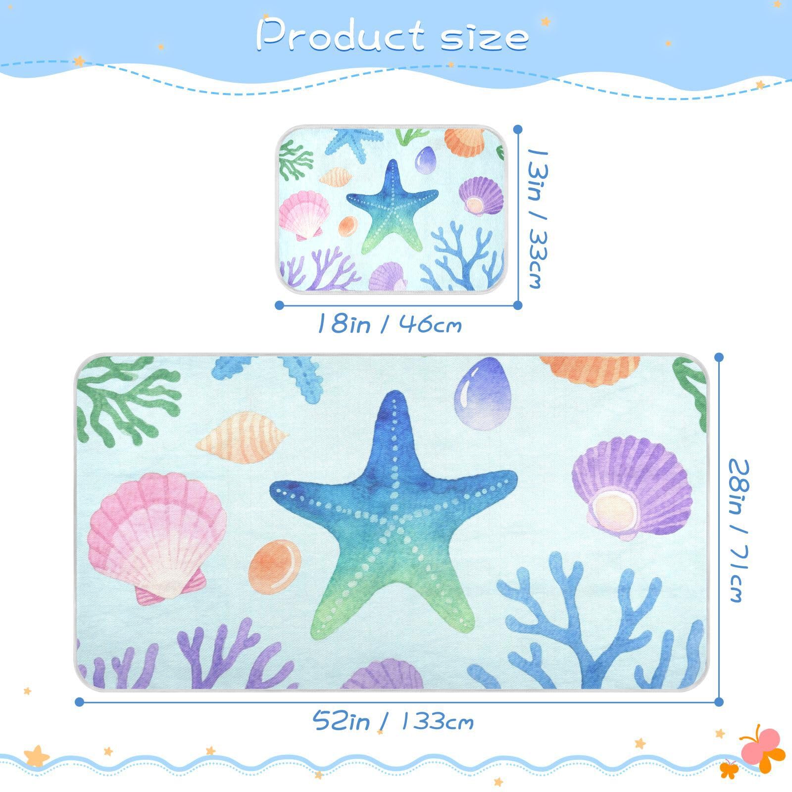 Cooling Baby Waterproof Crib Mattress Protector 28