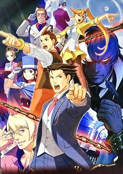 Yellowday Phoenix Wright Ace Attorney Dual Destinies Game Poster Family Silk Wall Print 32 inch x 24 inch / 17 inch x 13 inch