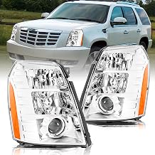 Aosky HID Headlights Compatible with 2007-2014 Cadillac Escalade HID/Xenon Headlamps Head Lights Lamps Replacement