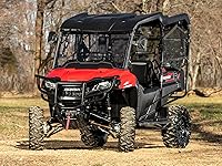Vista 2 de SuperATV Maxdrive Power - Parabrisas abatible Honda Pioneer 700, se puede abrir a cualquier posición para un control completo del flujo de aire
