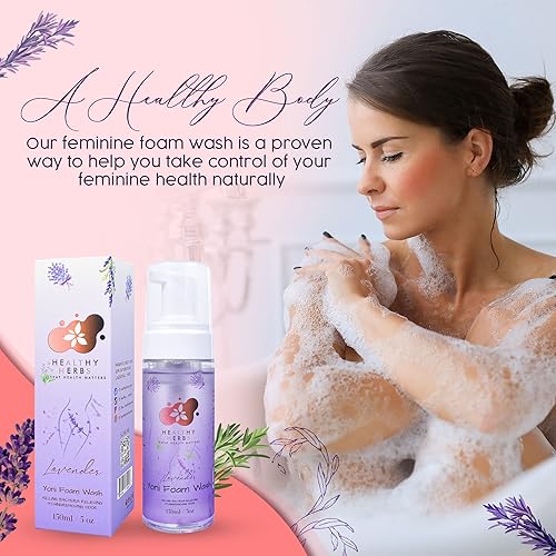 Miniatura 7 de Yoni - Jabón de espuma femenina (5 onzas) para mujer, limpieza de olores, apoyo menstrual, restaura el equilibrio del PH, alivia la picazón y el