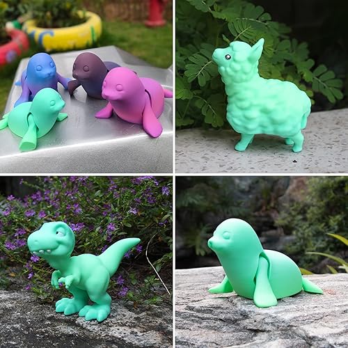 Miniatura 4 de iSANMATE Filamento PLA+ para impresora 3D, filamento Pla de 0.069 pulgadas (0.069 in), gradiente mate, filamento arcoíris que cambia de color,