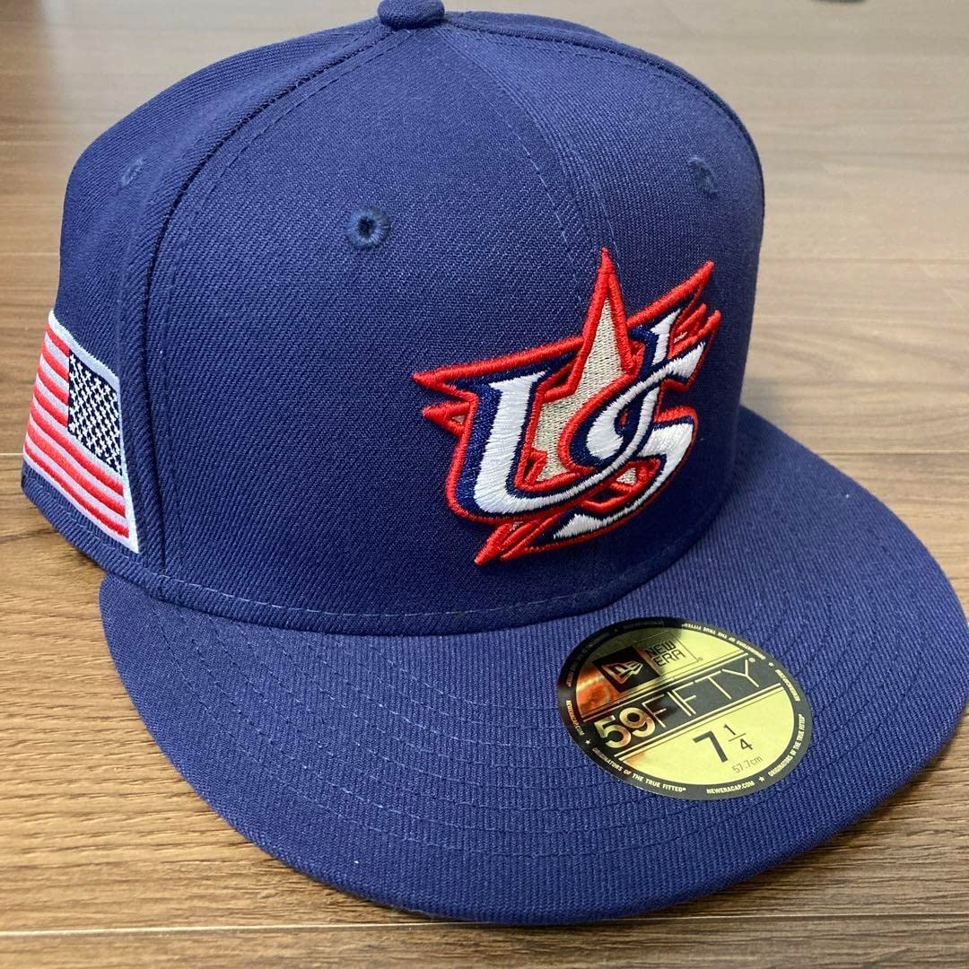 Amazon.co.jp: ニューエラ WBC 2023 選手着用モデル アメリカ代表 