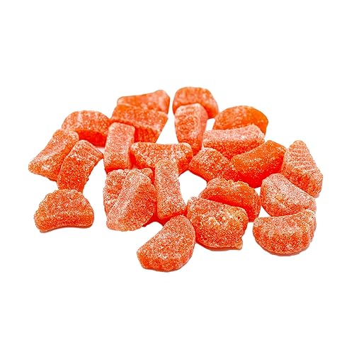Rebanadas de fruta de goma (naranja, 1 libra)