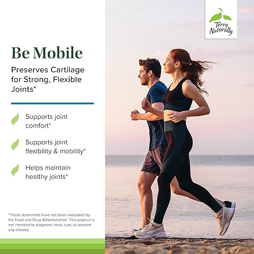 Miniatura 3 de Terry Naturally Be Mobile - 60 cápsulas, paquete de 2, con colágeno tipo II, glucosamina, condroitina, ácido hialurónico y boswellia, sin OMG, sin