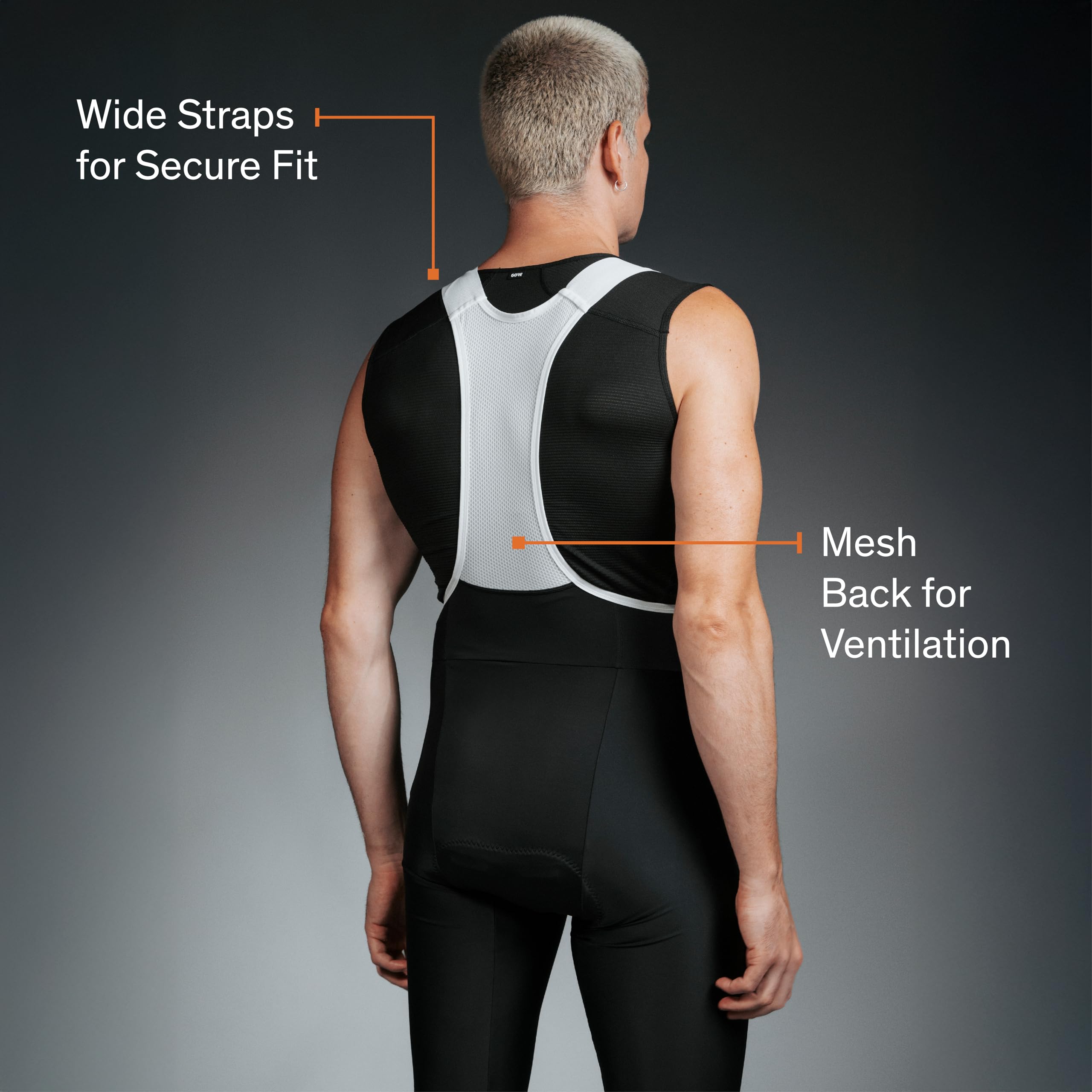 GORE WEAR Swiftride Bib Shorts Mens - Culote Hombre