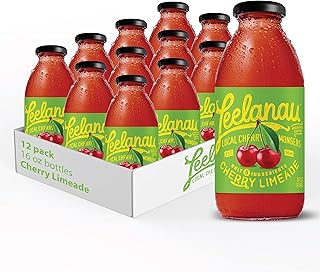 Leelanau Cherry Limeade, 16 fl oz (Pack of 12)