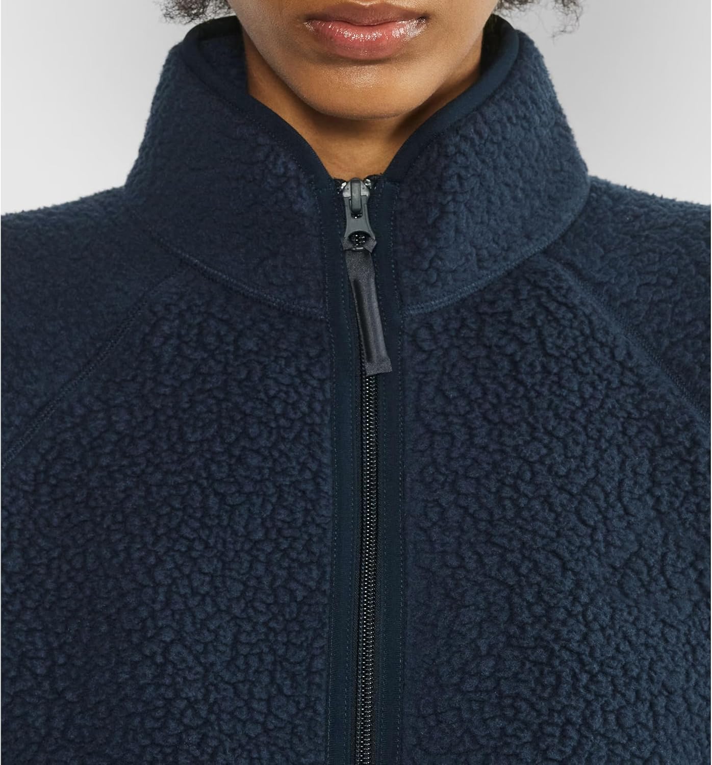 Hixiaohe Womens Fuzzy Fleece Jacket Fall Winter Warm Long Sleeve Sherpa Coats Casual Full Zip Up Outerwear with Pockets - Image 5