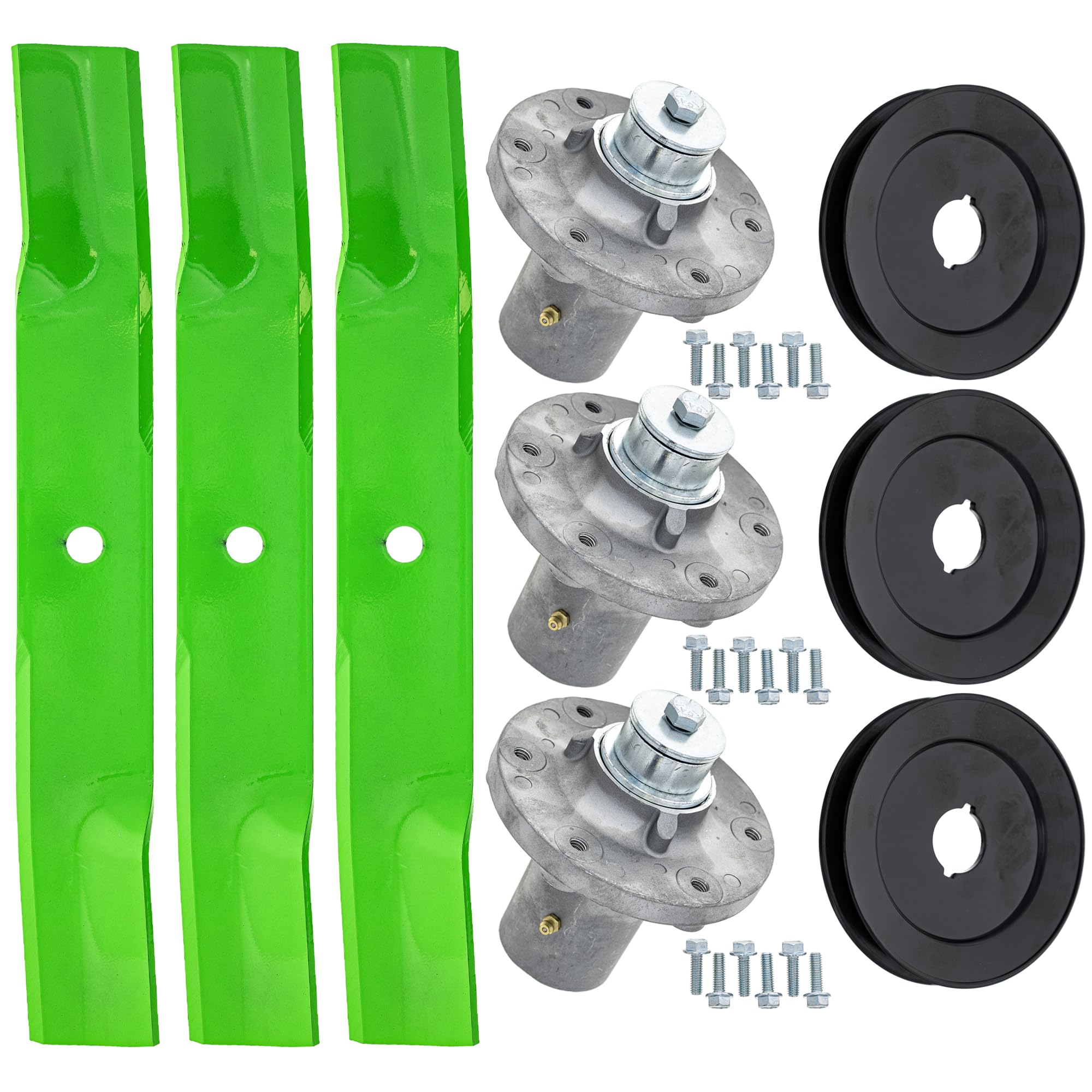 8TEN Blade Spindle Kit for Simpicity Courier XT 52-Inch Deck 1756152AYP 84003174 1732951SM