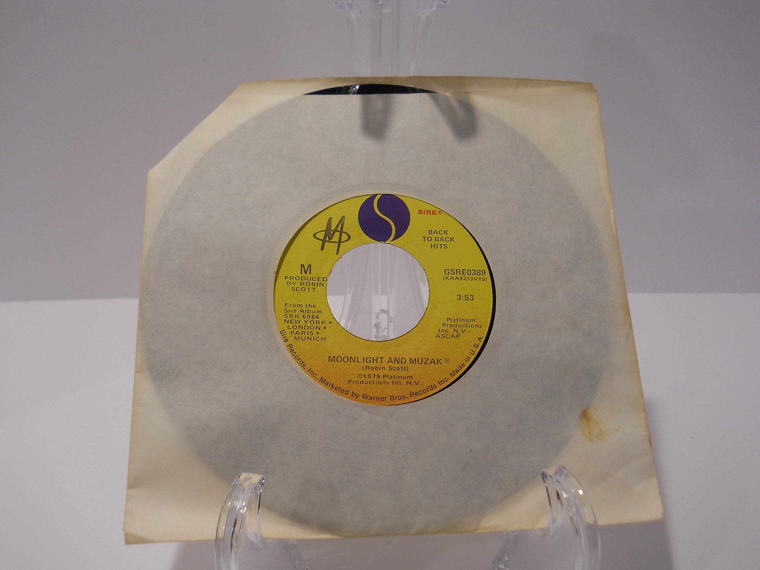 ROBIN SCOTT : M FACTOR / POP MUZIK 45 rpm
