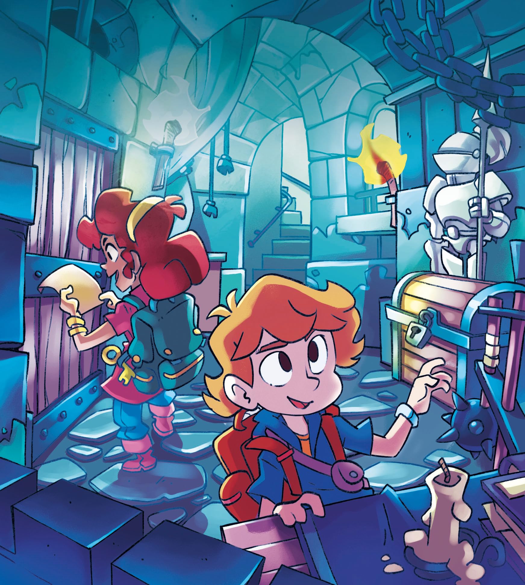 Clementoni Escape Game Pocket Le Château Maudit 30 Énigmes Coopératif Dès 8 Ans