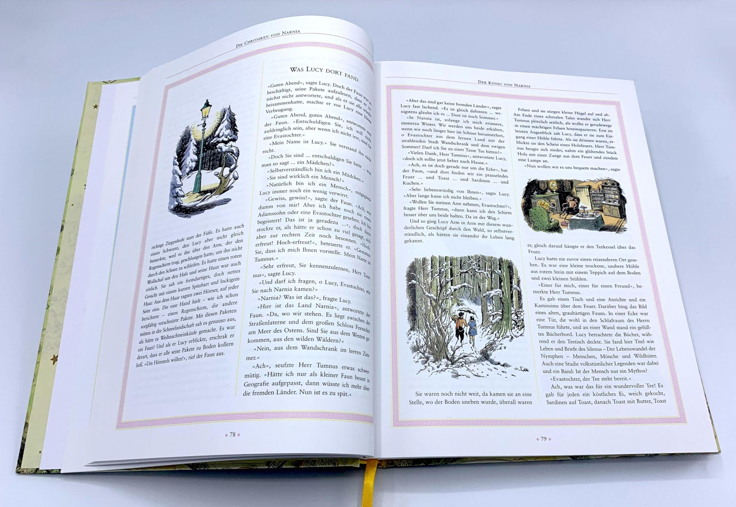 Die Chroniken von Narnia - Illustrierte Gesamtausgabe mit neuem Cover (Die Chroniken von Narnia): Die komplette Narnia-Reihe in einer prachtvoll illustrierten Gesamtausgabe