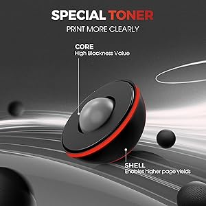 054H Toner Compatible with Canon 054 Toner Cartridge Set High Yield Replacement for Canon MF642cdw Toner Cartridge Work for Color imageCLASS MF642cdw MF644cdw MF641CW LBP622Cdw | CRG-054 Toner 4 Pack