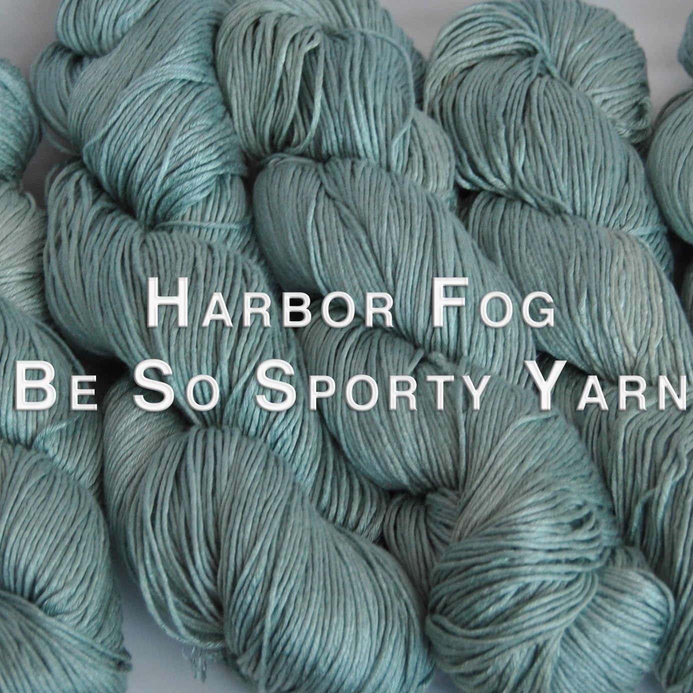 Kristin Omdahl Yarns Be So Sporty Bamboo Yarn Harbor Fog