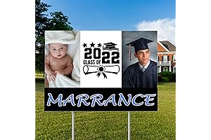 Personalized Graduation Yard Sign 2022 with Stake