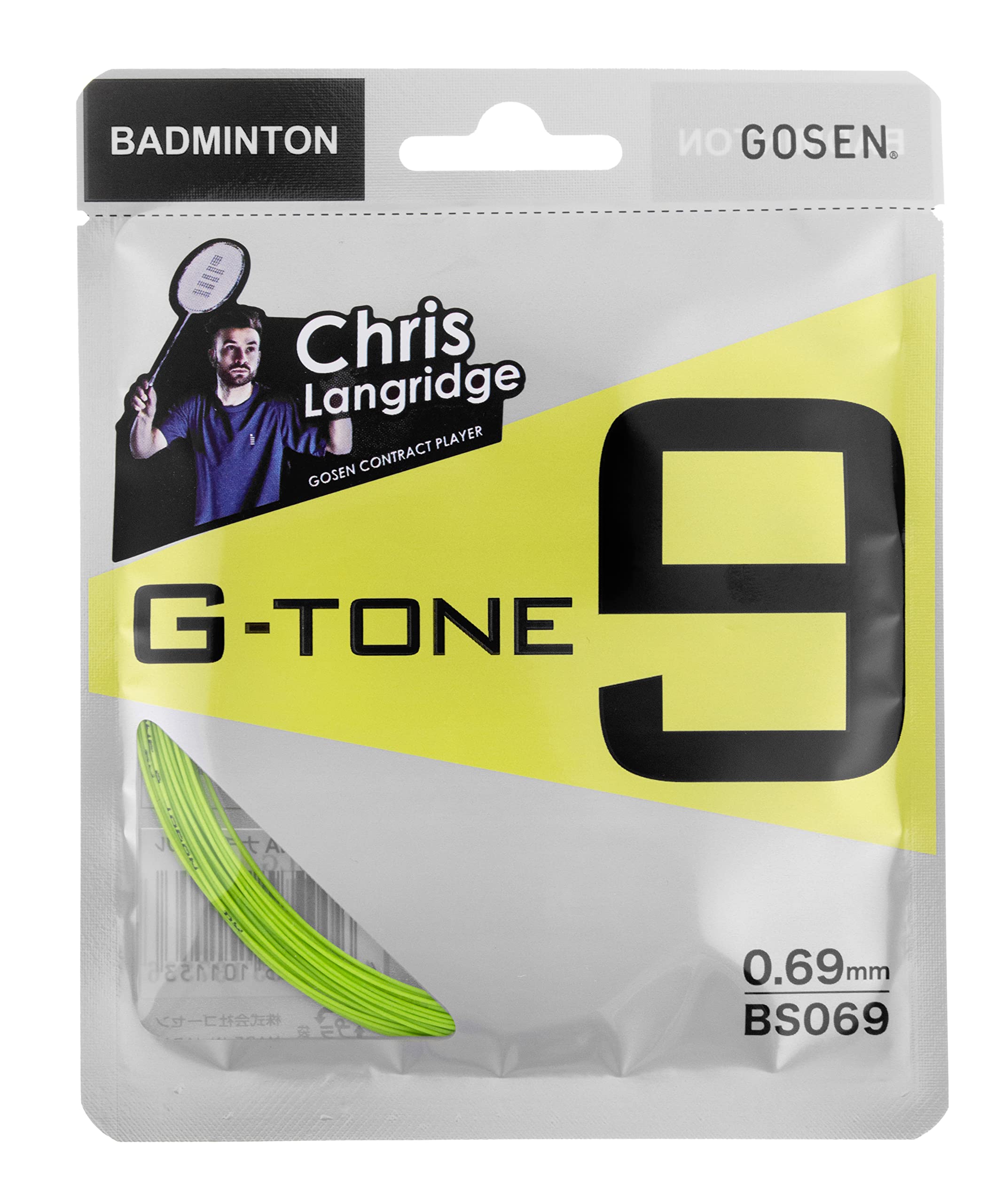 Gosen G-Tone 9 Badminton String Green 0.69mm - Made in Japan (B01M8LJL3V) Amazon Price History, Amazon Price Tracker