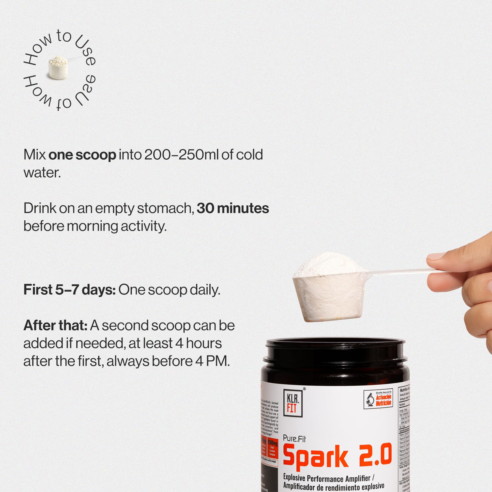Spark 2.0 Pre-Workout Advanced Energy & Pump Formula | Intense Focus, Strength & Endurance Support | 500g (Pineapple Mango) — Amazon image 4