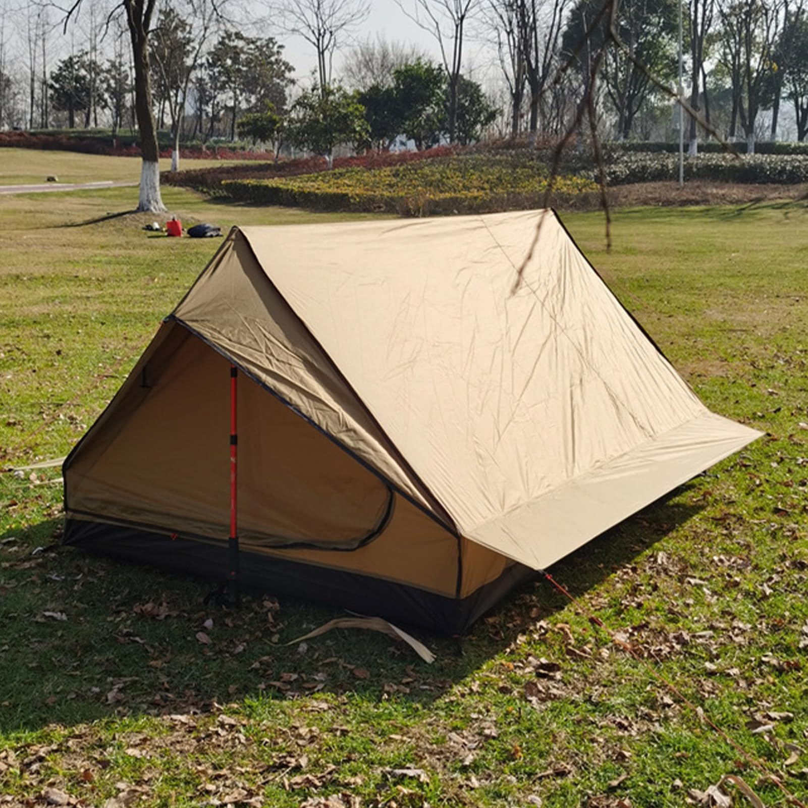 Outdoor-Zelt, regenfest, winddicht, atmungsaktiv, multifunktional | Leichter Wanderschutz, leichtes Campingzelt für Camping, Wandern, Rucksackreisen, Outdoor, Survival, Jagd, Reisen