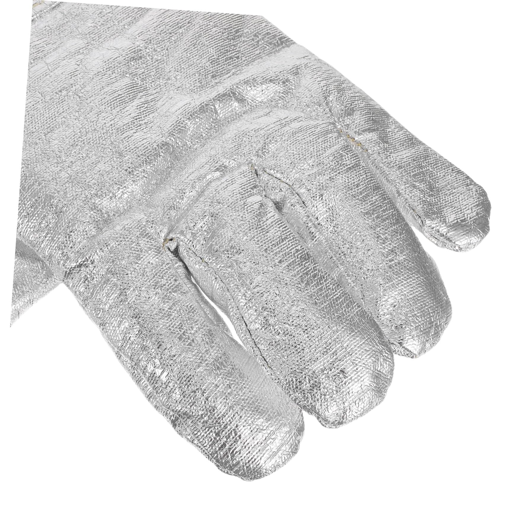 Guantes de Soldadura Resistentes al Calor Aluminio Guantes Industriales para Fundición y Manejo Químico Protección Térmica Flexible y Ligera para Trabajo Hornos y Calderas