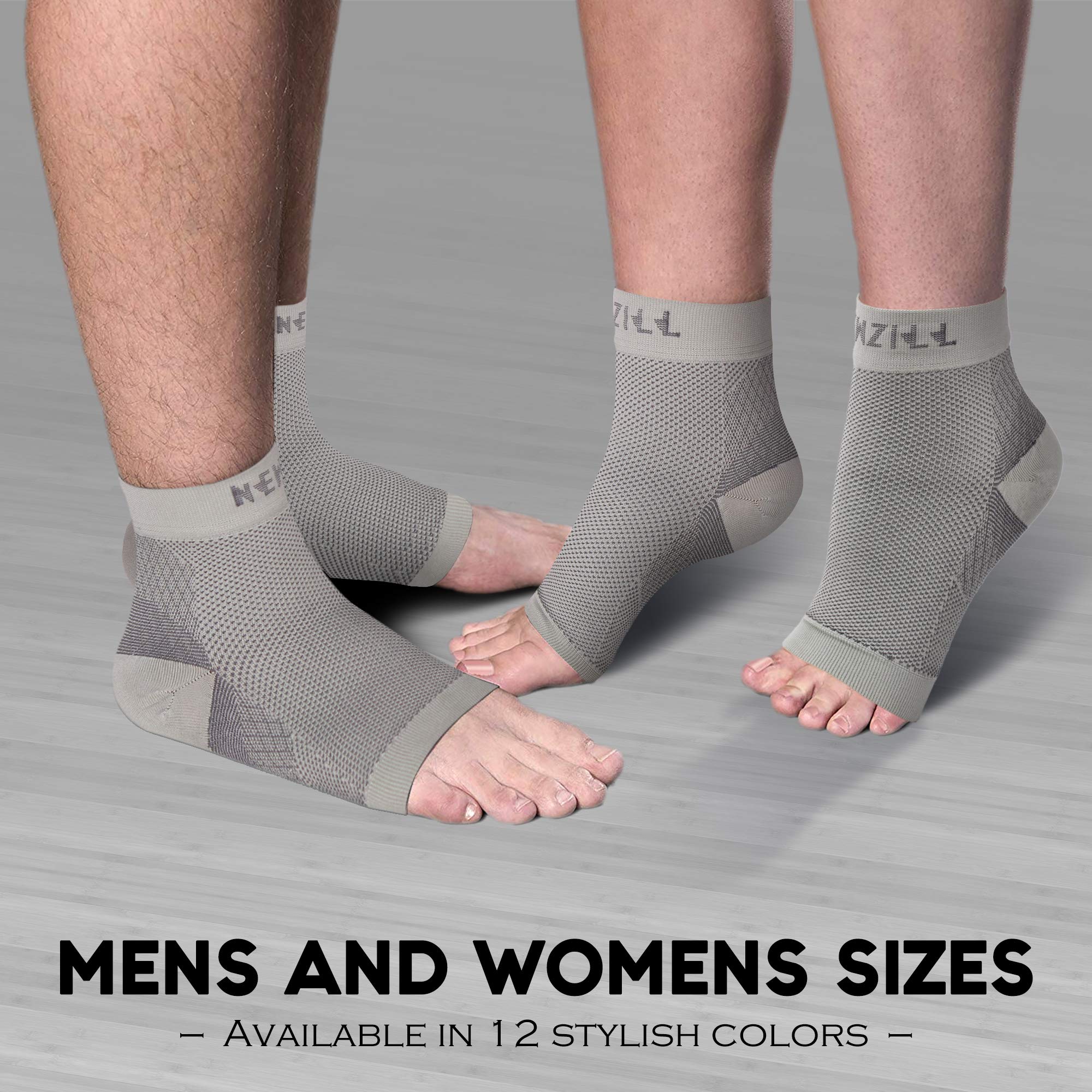 NEWZILL Calcetines con Soporte 24/7 Mangas de compresión, Soporte para el Tobillo