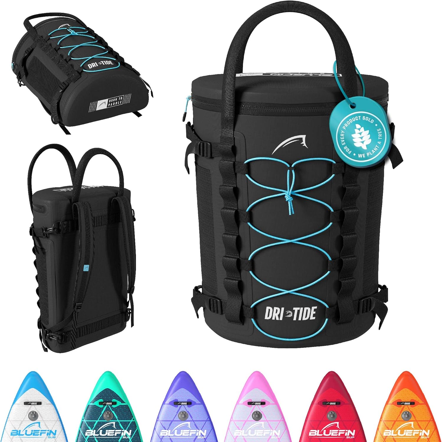 Bluefin DriTide Waterproof Bag for Paddle Boards and Kayaks Dry