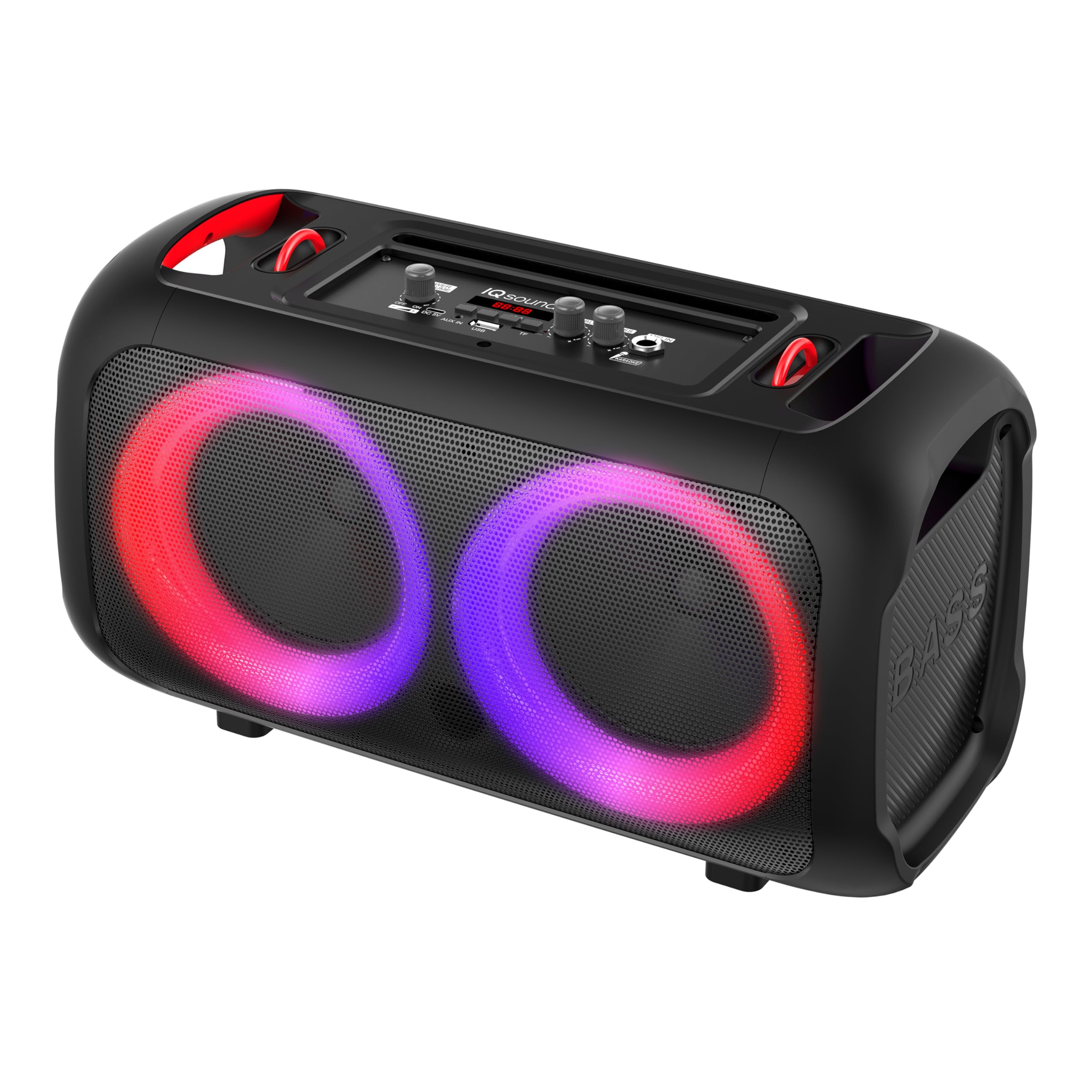 Amazon.com: Supersonic IQ Sound IQ-3565BT Halo Bass Pro Portable