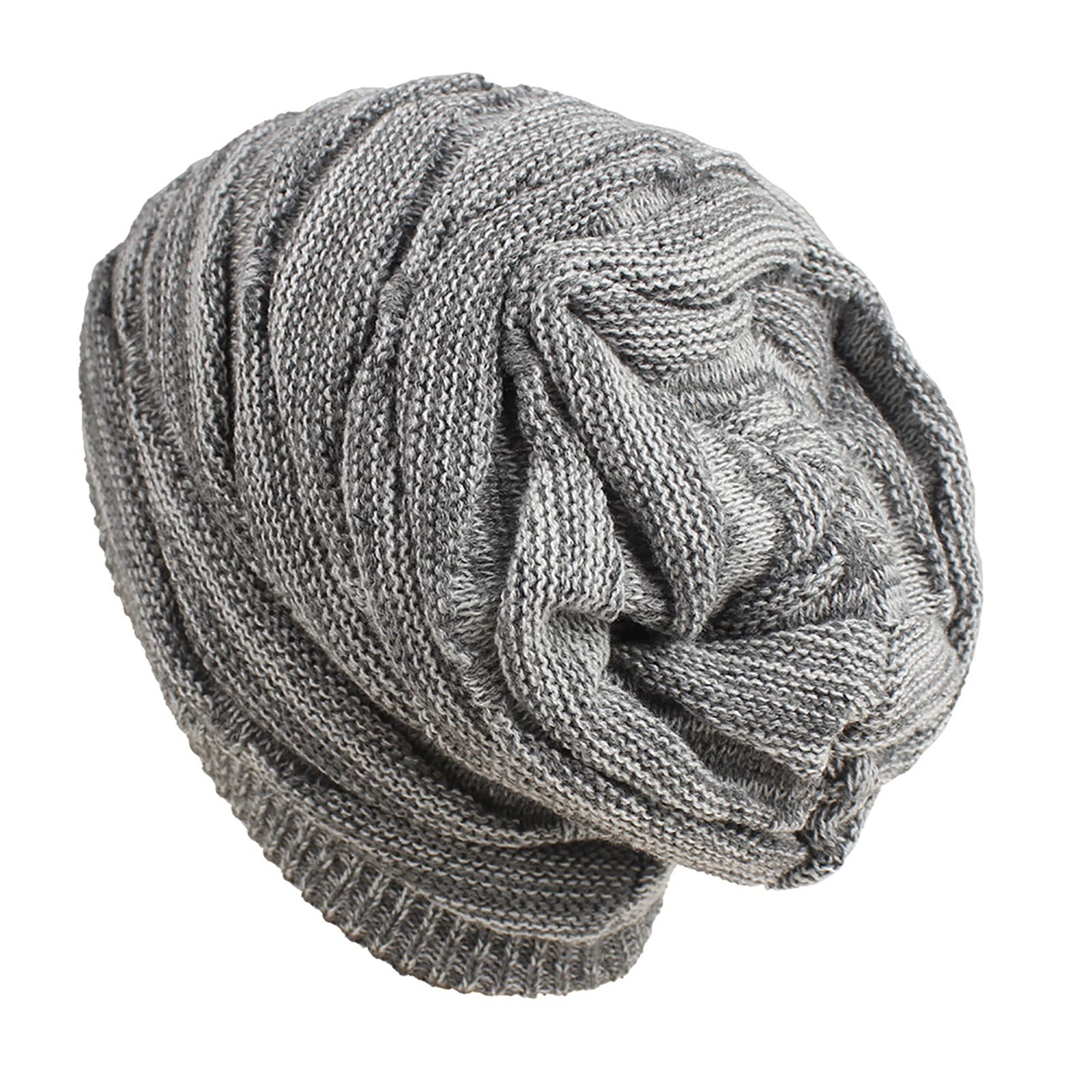 Gorros de Invierno, Gorro de Punto de Invierno para Mujeres y Hombres, Gorros de Punto para Mantenerse abrigados(B-One Size)