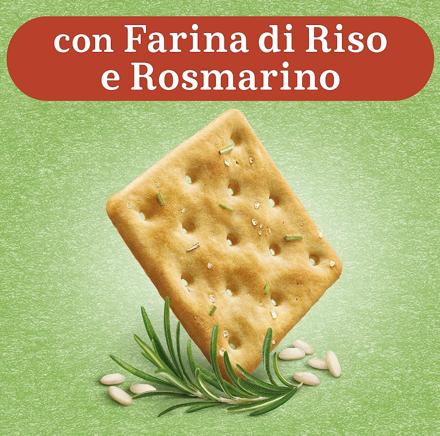 Italian Gourmet Crackers Riso e Rosmarino senza Glutine 10 x 200g