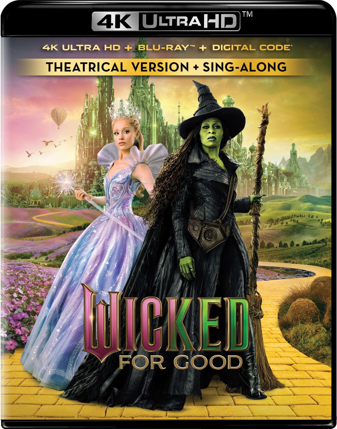 Wicked: For Good (4K Ultra HD + Blu-ray + Digital)
