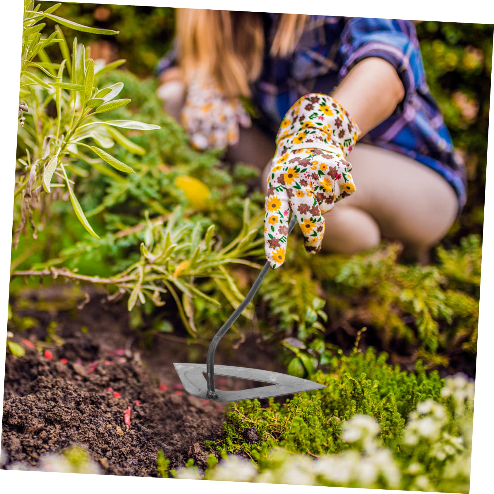 3 Piezas Jardín de Herramienta de Jardinería Portátil Desmalezadora Manual y Huertos