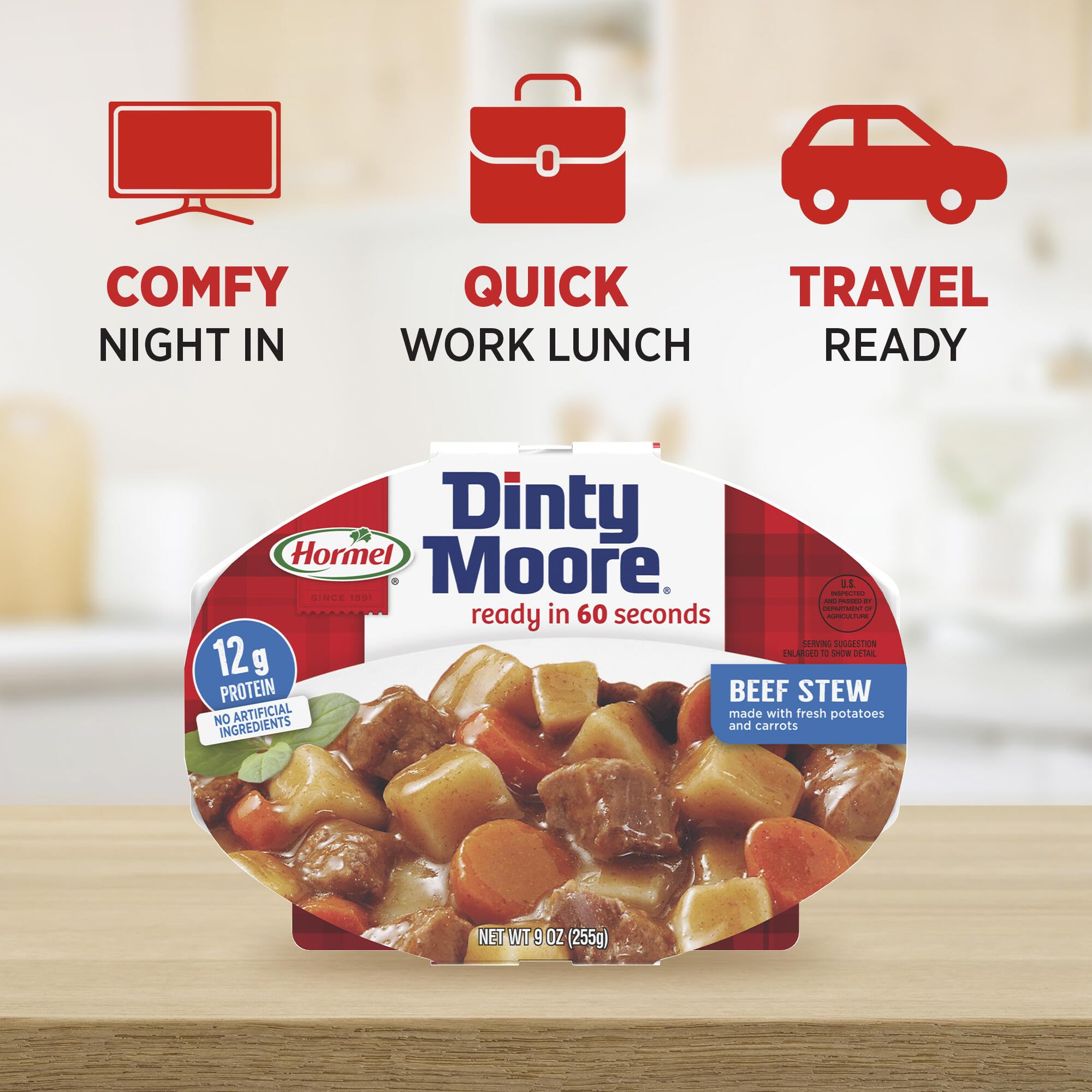Dinty Moore Beef Stew, 9-Ounce Packages (Pack of 6)