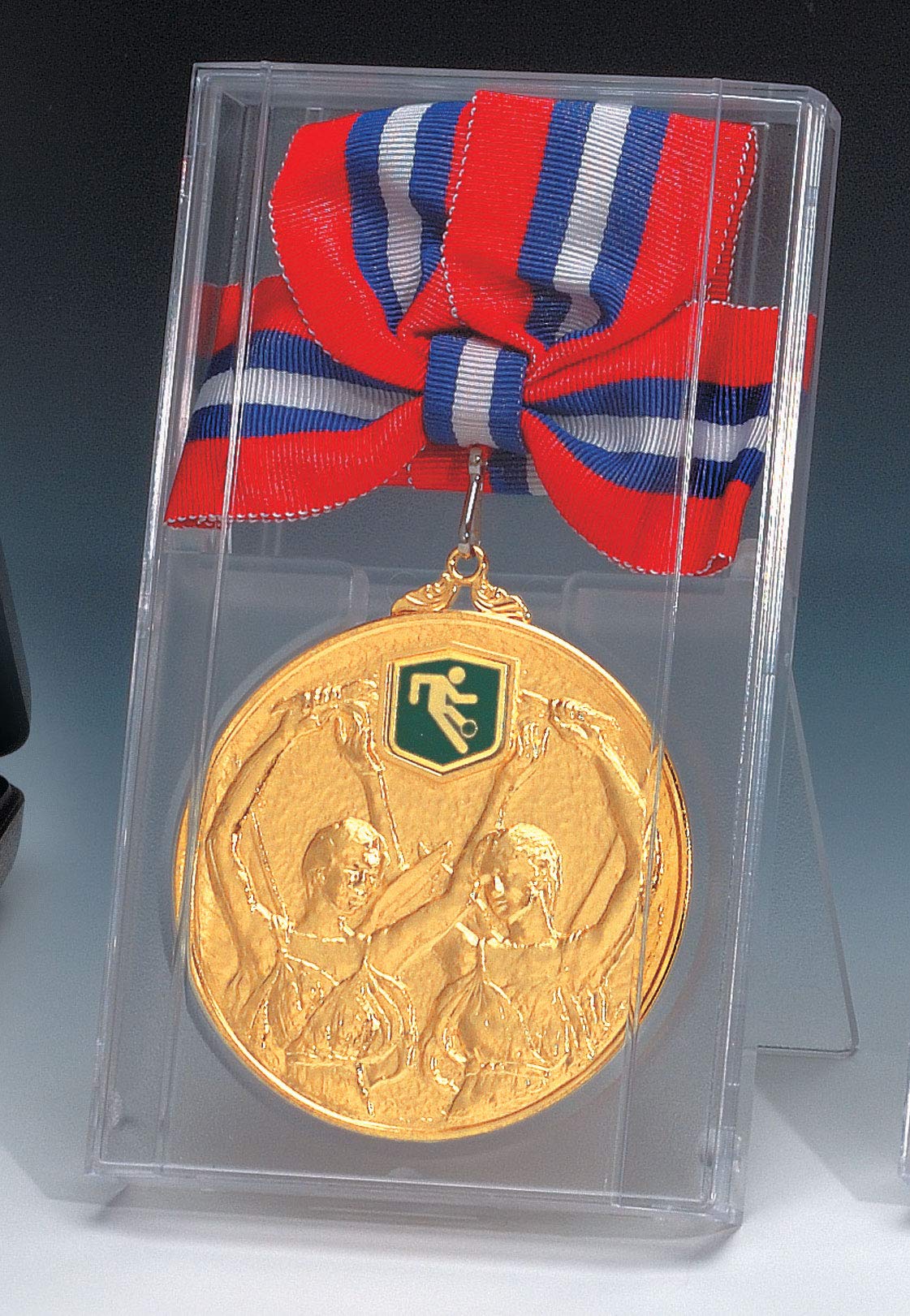 Amazon | V-SHIKA Vマーク付AM-81 メダル C型ケース入り 銀色