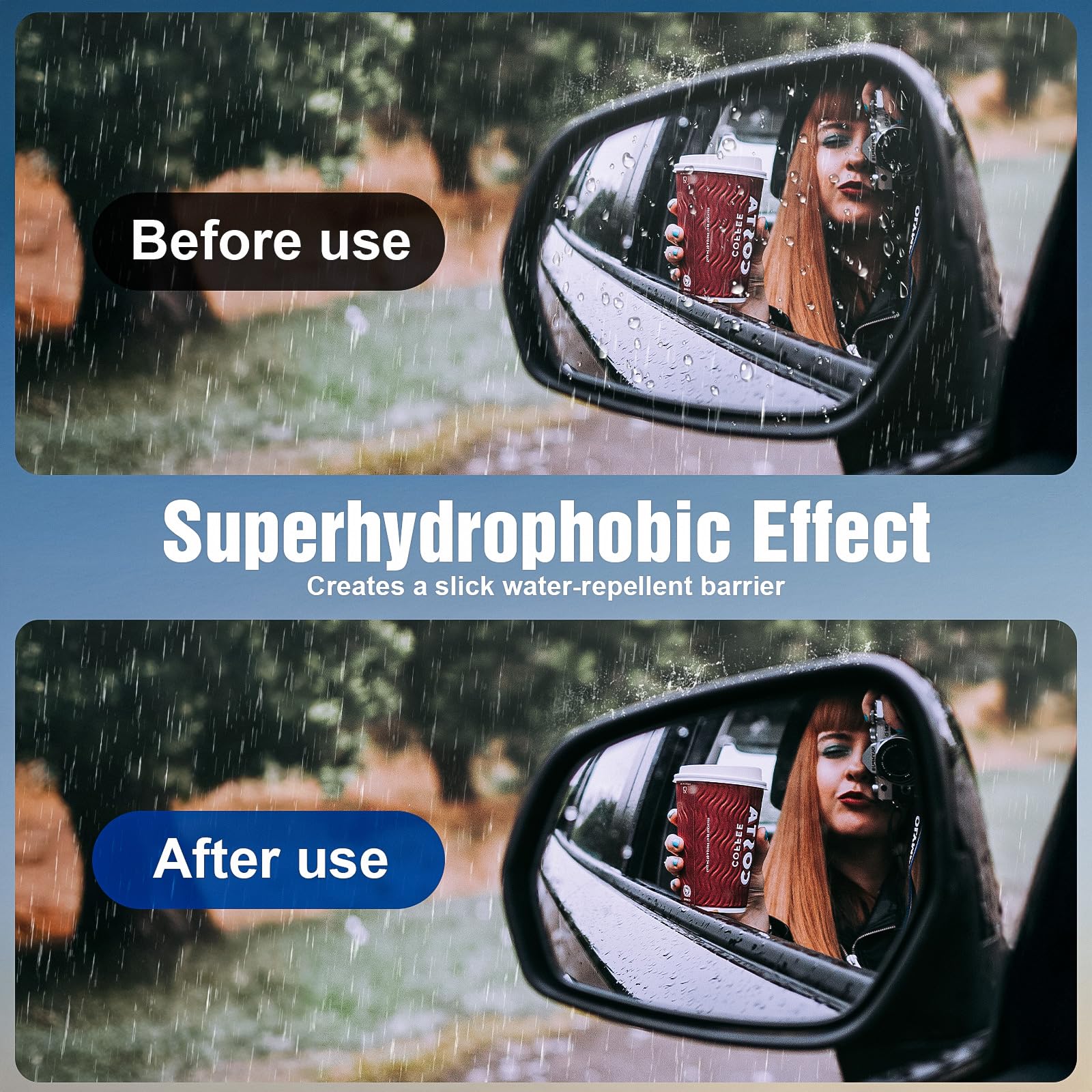 Quick Effect Coating Agent for Car - 2026 Upgrade Car Coating Spray, Advanced Quick-Acting Car Scratch Wax Coating Spray for Scratch Repair, Oil Film Removal, Long-Lasting Hydrophobic Coating — view 5