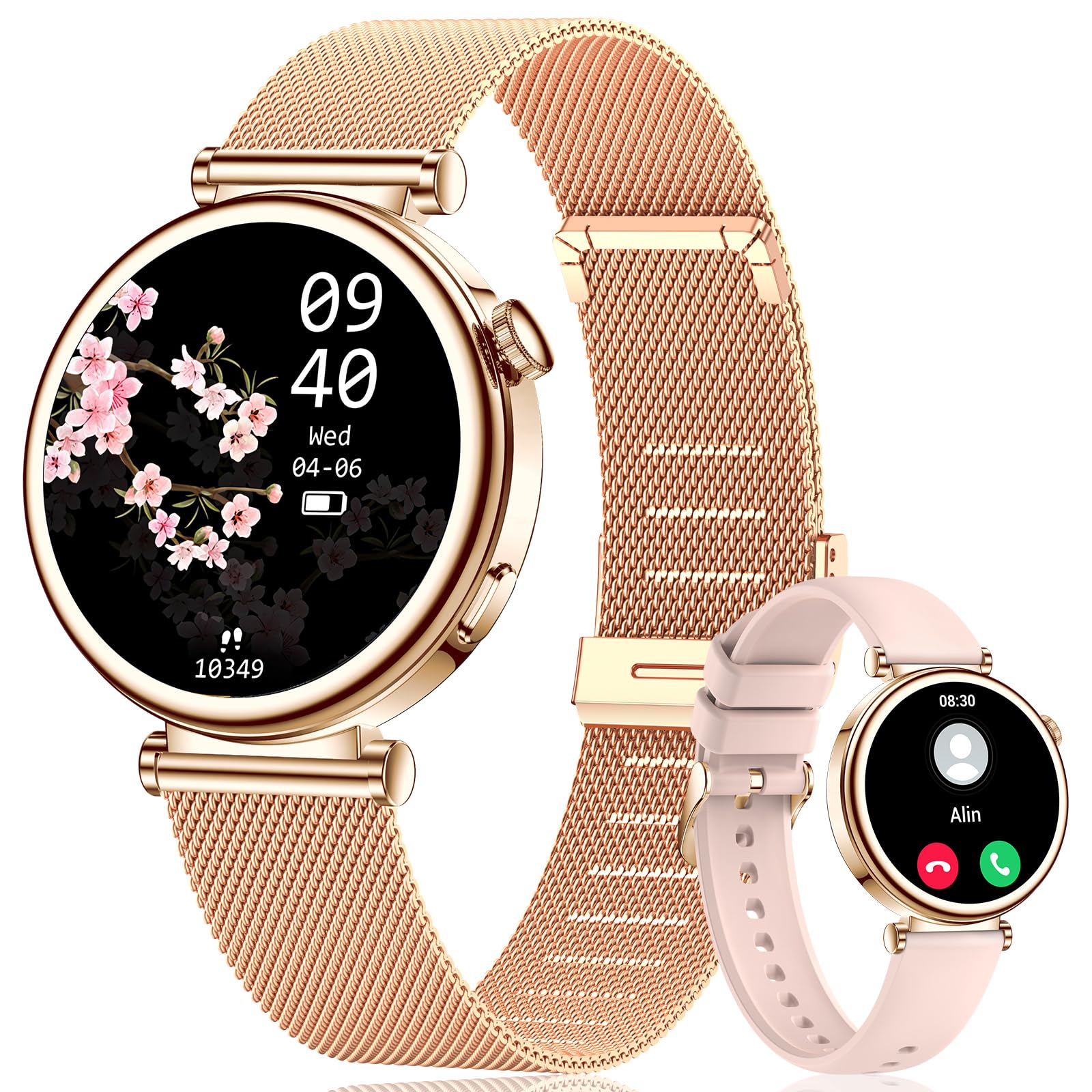 Sartwatch Uoo Donna, 1.38'' Orologio Chiaate E Risposta Alexa