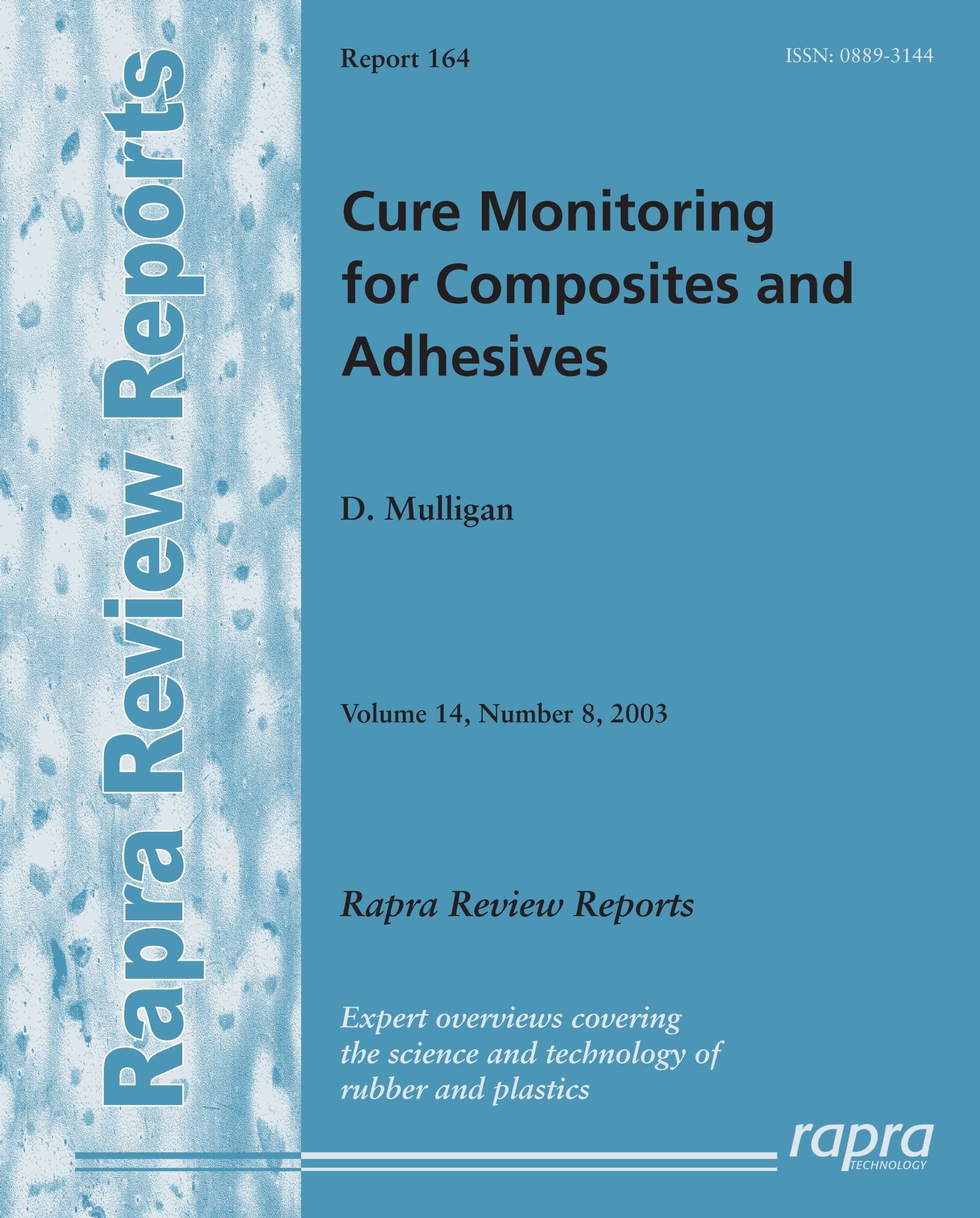 Buy Cure Monitoring for Composites and Adhesives: v. 14, No. 8 — BookShops.in