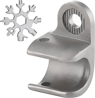 Fahrradanhänger Kupplung für Thule Chariot & Coaster Silber oder schwarz – Adapter – Fahrrad Kupplung für Kinder Anhänger +Plus: Multifunktionswerkzeug