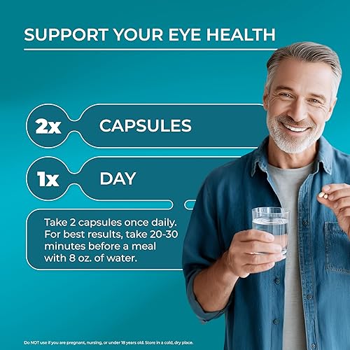 Miniatura 5 de Complete Vision Formula - Suplementos para los ojos - Mejora tu visión con vitaminas mejoradas para los ojos, cuidado ocular premium para la salud