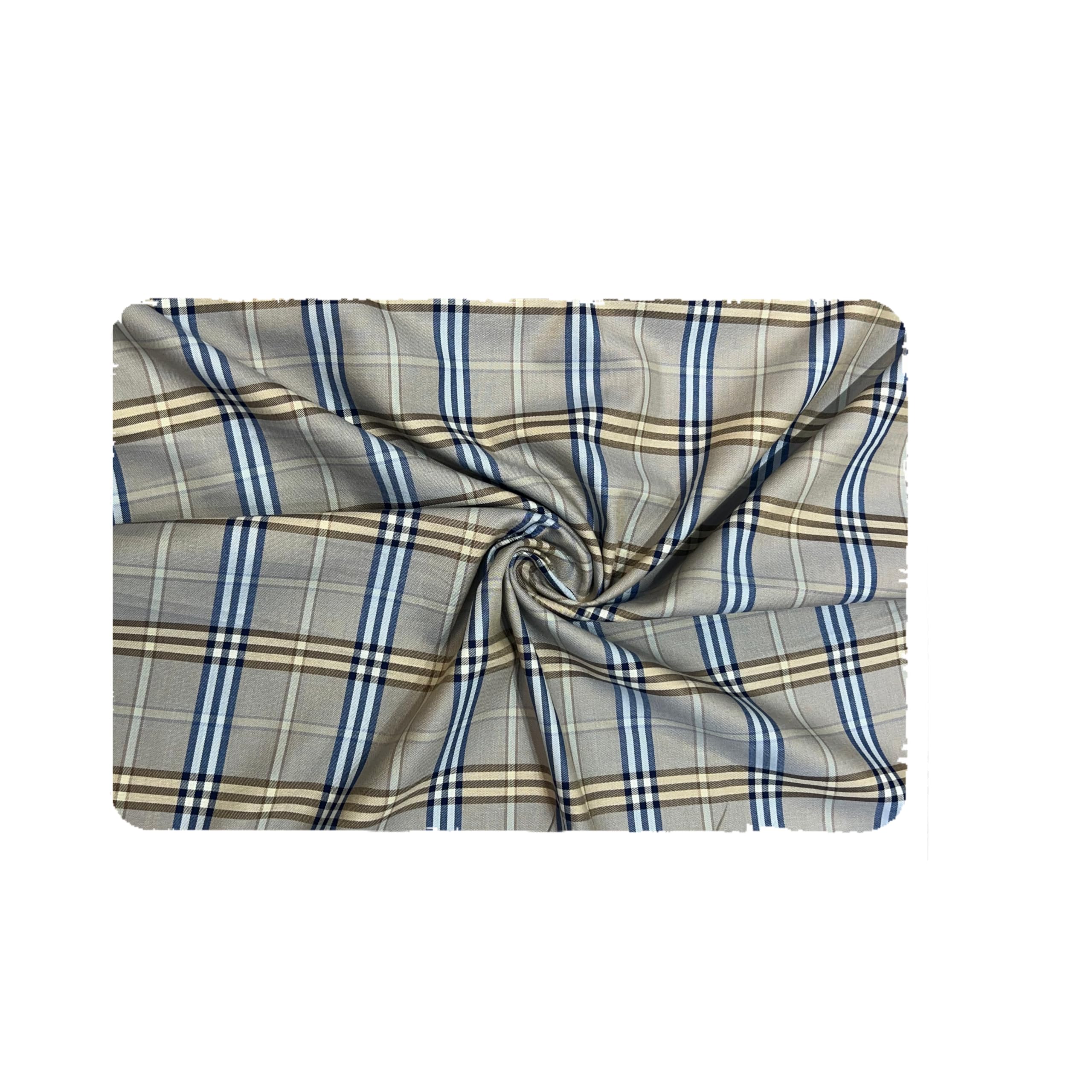 Borberry check shirting/premium egyptian cotton/easy to iron/nonfading colour/broad check-image-28