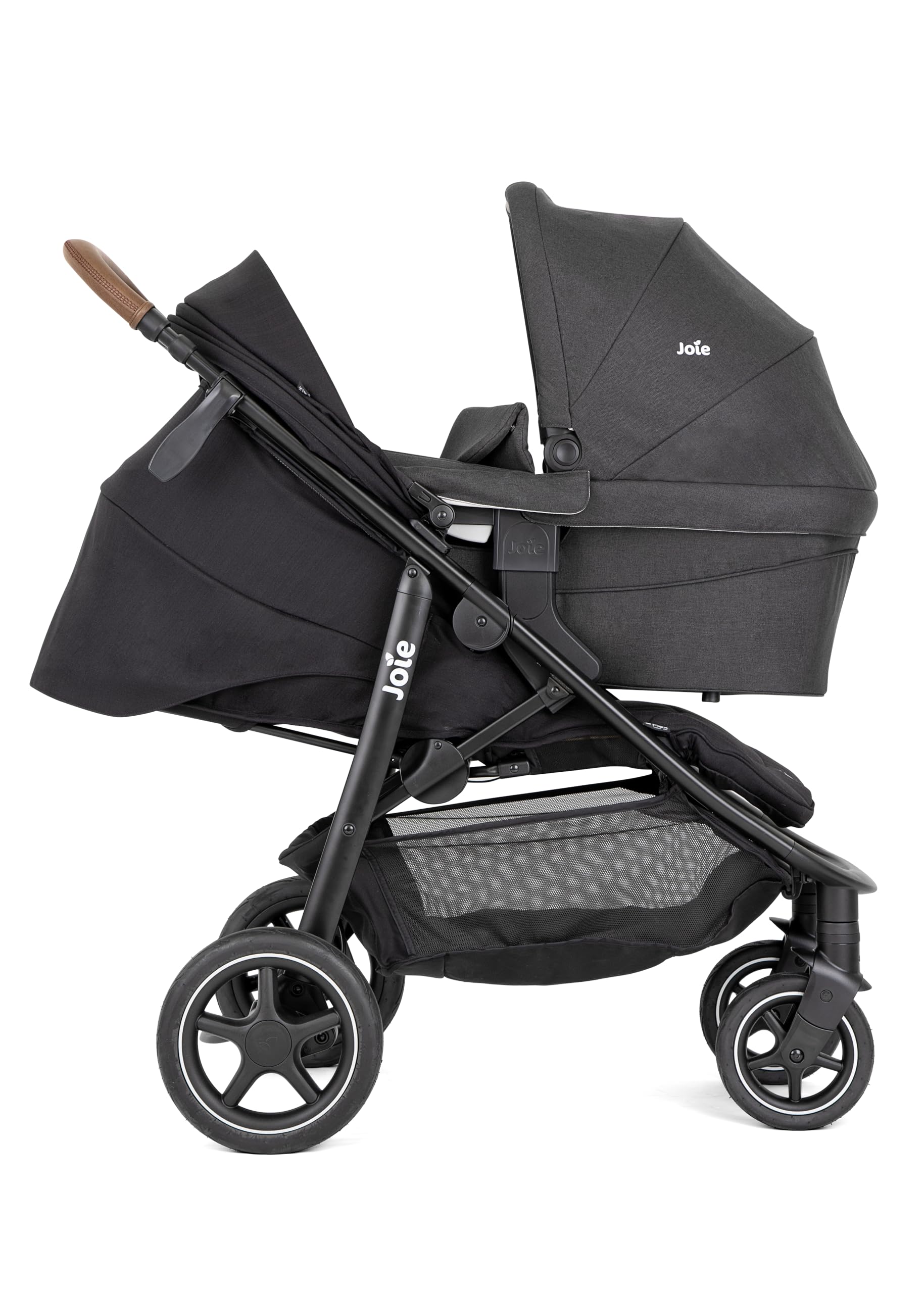 Joie mytrax Pro Passeggino Chiusura Compatta Fronte Mondo Reclinazione con Una Mano Compatibile Sistema da Viaggio 0–22 kg Shale