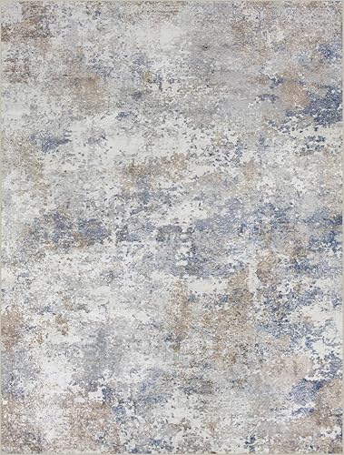 Miniatura 2 de Alfombra de área para sala de estar 5 x 7 de interior, suave, esponjosa, alfombra abstracta para dormitorio, cocina, comedor, suelo, alfombra de