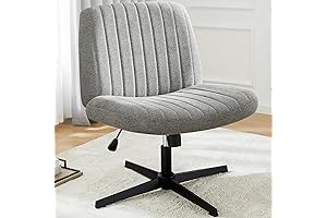 DUMOS Ergonomic Crossleg Office Chair